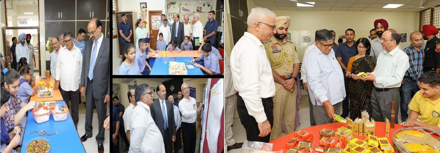 Governor of Punjab & Administrator UT Chandigarh Sh. Gulab Chand Kataria visited GRIID Chd. 