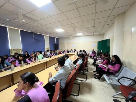 57th foundation day of NSS, GRIID was organised an awareness lecture on Alcohalism with collaboration of Alcohalism Anonymous Premeable on 24/9/2025