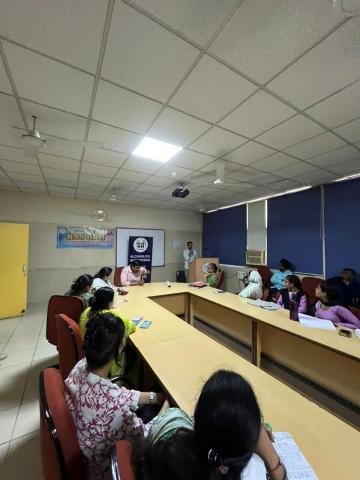 57th foundation day of NSS, GRIID was organised an awareness lecture on Alcohalism with collaboration of Alcohalism Anonymous Premeable on 24/9/2025