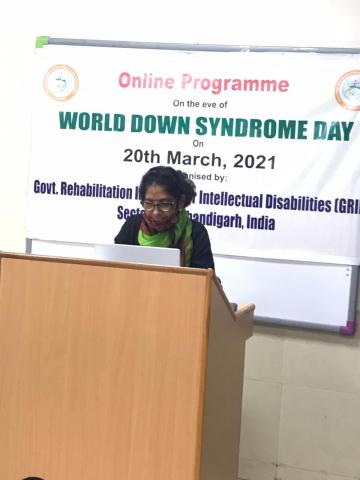GRIID special school celebrated World Down Syndrome Day on 20th March, 2021.