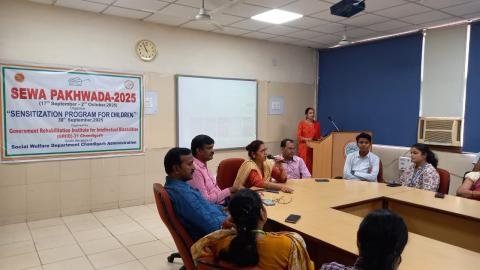 GRIID Organizes Sensitization Program for Students of General School under Sewa Pakhwada” on 30.09.2025