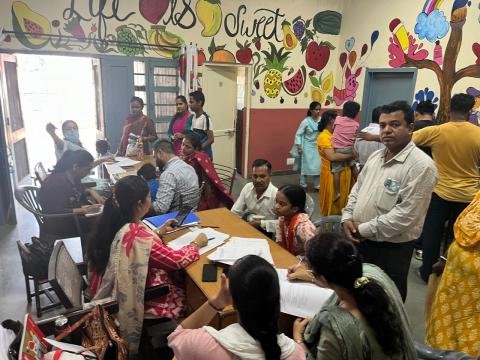 GRIID organised a one-day community camp for children under Sewa Pakhwada-2025 on September 30, 2025