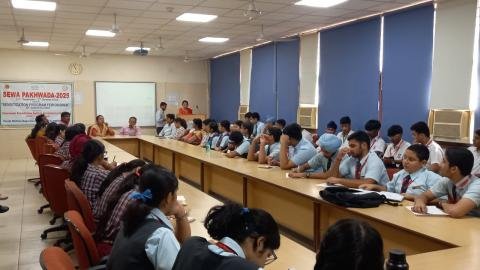 GRIID Organizes Sensitization Program for Students of General School under Sewa Pakhwada” on 30.09.2025