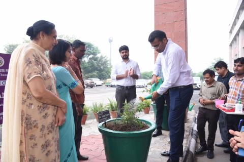 GRIID "Silver Jubilee Celebrations "TREE PLANTATION "On 22nd   August 2023 at 11:00 AM,GRIID, Sector-31, Chandigarh.