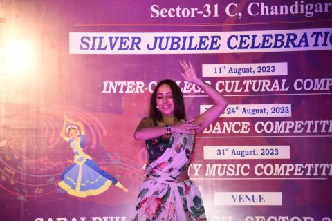 GRIID "Silver Jubilee Celebrations "Tri-City Dance Competition "On 23rd  August 2023 at 10:00 AM, Sarai Building,GMCH-32 Chandigarh Chief Guest-Ms. Nickita Kumar, Choreographer, Punjab Music Industry