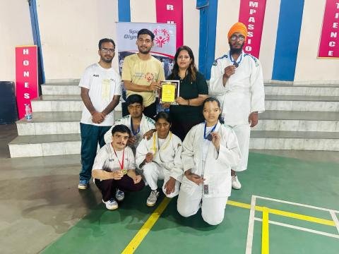 GRIID school students Vandana and Jaskaran won medals in National Championship of Judo held from 26th March to 01st April, 2024 