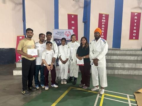 GRIID school students Vandana and Jaskaran won medals in National Championship of Judo held from 26th March to 01st April, 2024 