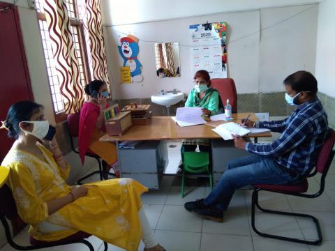 Tele-Medicines Services for providing guidance,Consultation regarding medicines and therapeutic intervention to the OPD cases and school children  by Clinic Staff of GRIID
