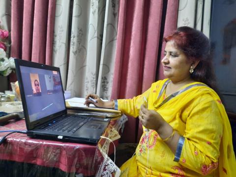 First Online Medical camp for Down Syndrome held on 10th and 11th September 2020 attended by Occupational Therapists Mrs. Sneh lata and Mr. Prasun