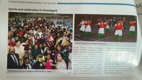 GRIID special students featured in Special Olympics Bharat Bulletin