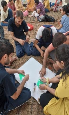 Summer camp organised from 3rd to 14th June, 2024 at GRIID special school for its special students