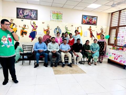 Summer camp organised from 3rd to 14th June, 2024 at GRIID special school for its special students