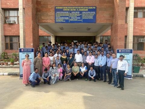 Tree Plantation Activity for GRIID Special School Students by HDFC Bank