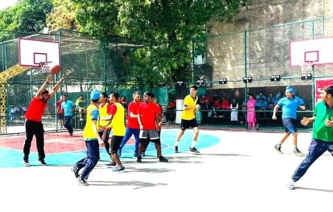 GRIID Special Students with their Unified Partners participated in the Unified Basketball Tournament on 3rd May, 2024
