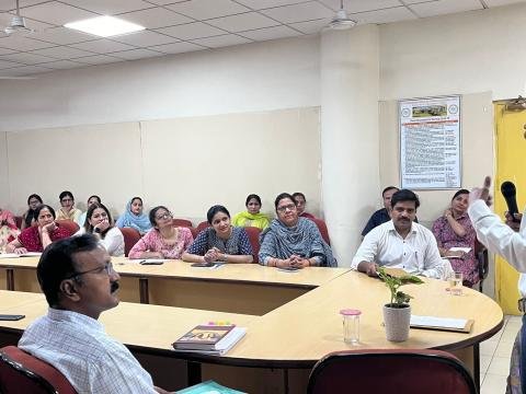 Workshop organized on Using Internet Safely for Children with Intellectual Disabilities on 21st May, 2024 at GRIID.