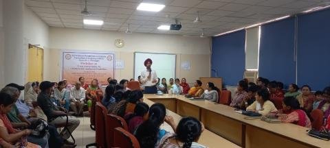 Workshop organized on Using Internet Safely for Children with Intellectual Disabilities on 21st May, 2024 at GRIID.