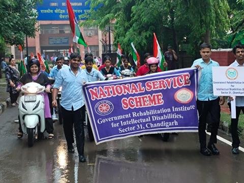GRIID observed the Har Ghar Trianga activities  on12th and 14th August 2024 at campus.