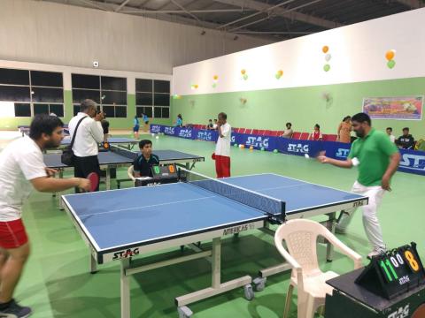 Hemant and Diksha won Gold medals in Table Tennis Championship organised by Chandigarh Table Tennis Association to celebrate World Table Tennis Day 